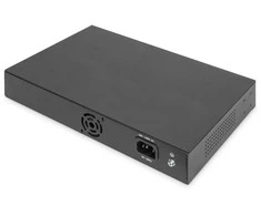 Šakotuvas Digitus 16-PORT GBIT SWITCH 19ZOLL UNMA - 16-PORT 10/100/1000BASE-T