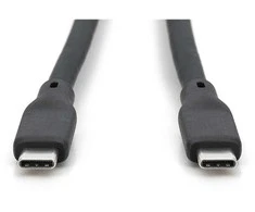 Kabelis USB Digitus USB-C - USB-C 0.5 m Juodas (AK-300342-005-S)