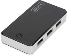 DIGITUS USB-Hub 4-Port 3.0->4xA3.0 m.įkroviklis juodas