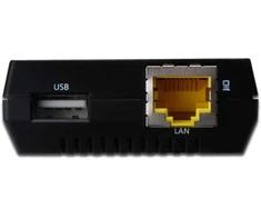 DIGITUS USB-Netzwerkserver 1-Port +Printserver, NAS-&amp;USB-HUB