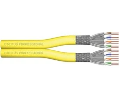 Digitus kabelis sieciowy geltona 500 m Cat7a S/FTP (S-STP)