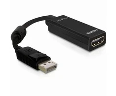 DELOCK Adapteris DP-St > HDMI-Bu 22.5cm juodas