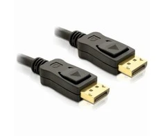 DELOCK kabelis Displayport St-St. Auksas 1m