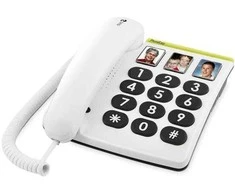 Išmanusis telefonas Doro PhoneEasy 331ph baltas