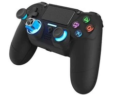 Dragonshock Belaidis valdiklis „Mizar+“, juodas, PS4/PC