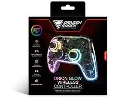Carruzzo Dragonshock Orion Glow Juoda „Bluetooth“ Žaidimų pultelis Analoginis / skaitmeninis Nintendo Switch