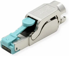 Easylan EasyLan fixLink Stecker RJ45 ekranowany, Kat.6A (ISO/IEC) sidabrinė