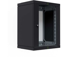 Efb Elektronik Spinta EFB EFB 19" gehäuse X-Rack mit Glastür 400-600mm 15HE juodas