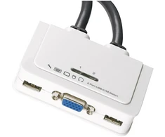 Efb Elektronik EFB duomenų komutatorius KVM su 2 prievadais VGA, USB, garsas – EB977