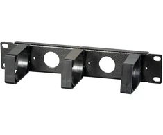 EFB Elektronik 10" 1HE Kabelführungspanel, RAL7035