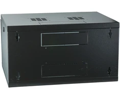 Efb Elektronik EFB 19" Wandgehäuse 6HE, fest, 1-teilig, RAL9005, Tiefe 450 mm