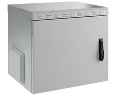 Efb Elektronik EFB 19" Wandgehäuse IP55, 12HE, Stahltr, Tiefe 450 mm, RAL7035
