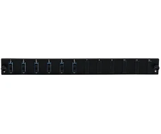 Efb Elektronik EFB Bestckte 12 Port Frontblende mit 6 x SC Duplex Kupplung OS2 vertikal, juodas