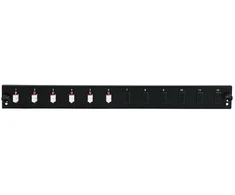 Efb Elektronik EFB Bestckte 12 Port Frontblende mit 6 x LC Duplex Kupplung OM3 vertikal, juodas