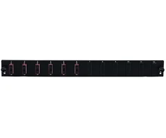 Efb Elektronik EFB Bestckte 12 Port Frontblende mit 6 x SC Duplex Kupplung OS2 vertikal, juodas