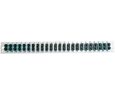 Efb Elektronik EFB Bestckte Frontblende mit 24 x SC Duplex Kupplung OM4 vertikal, grau
