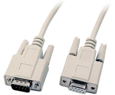 Efb Elektronik EFB Datenkabel seriell 1:1, 2x DSub 9, St.-Bu., 3,0m, beige