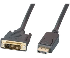 Efb Elektronik EFB DisplayPort/DVI 24+1 Kabelis, St-St, 5m, juodas