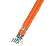 Efb Elektronik EFB Duplex LAN Cat.7 1000 AWG23 S/FTP, 2x4P CPR Dca, oranžinis, 100m