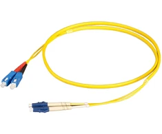 Efb Elektronik EFB Duplex Patchkabel Flat-Twin LC-LC OM4 15m LSZH 3x5mm erikaviolett