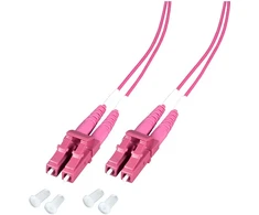 Efb Elektronik EFB Duplex Patchkabel LC-LC OM4 5m LSZH 1,2mm erikaviolett