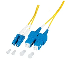 Efb Elektronik EFB Duplex Patchkabel LC-SC OS2 G652D 2m LSZH 1,2mm gelb