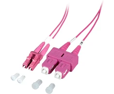 Efb Elektronik EFB Duplex Patchkabel LC-SC OM4 3m LSZH 1,2mm erikaviolett
