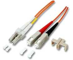 Efb Elektronik EFB Duplex Patchkabel LC-SC OM2 2m LSZH 2mm oranžinis
