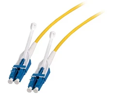 Efb Elektronik EFB Duplex Patchkabel Push/Pull LC-LC OS2 G657A1 5m LSZH 3mm gelb