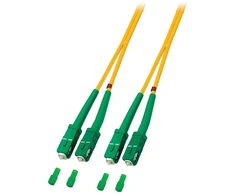 Efb Elektronik EFB Duplex Patchkabel SC/APC-SC/APC OS2 G652D 3m LSZH 3mm gelb