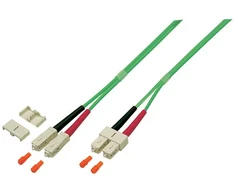 Efb Elektronik EFB Duplex Patchkabel SC-SC OM5 0,5m LSZH 3mm limettengrn