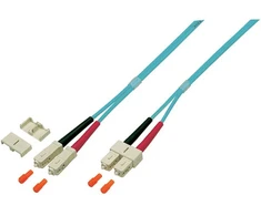 Efb Elektronik Triton Aukštos kokybės šviesolaidinis kabelis dupl. 50/125 OM4 SC/SC, 3 m