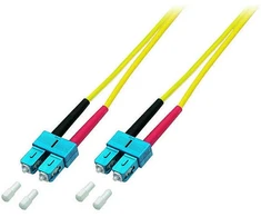 Efb Elektronik EFB Duplex Patchkabel SC-SC 9/125 OS2 LSZH 3mm 2.0m gelb