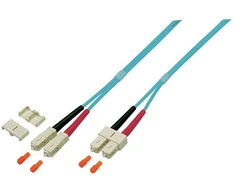 Efb Elektronik EFB Duplex Patchkabel SC-SC OM4 2m LSZH 3mm erikaviolett