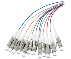 Efb Elektronik EFB Faserpigtail LC OM3 farbiges Set 2m - 12 Stck