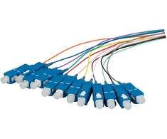 Efb Elektronik EFB Faserpigtail SC/APC OS2 G657A2 farbiges Set 2m - 12 Stck