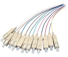 Efb Elektronik EFB Faserpigtail SC OM4 farbiges Set 2m - 12 Stck