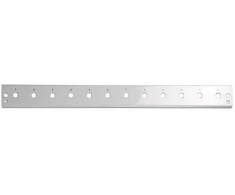 Efb Elektronik EFB Frontblende 12 x ST/FC (D-hole), grau
