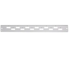 Efb Elektronik EFB Frontblende 6 x SC Duplex/LC Quad vertikal, grau