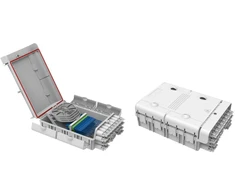 Efb Elektronik EFB FTTH IP65 Anschlussbox fr 48 Fasern,24 Kupplungen und Faserberlngenaufnahme