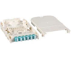 Efb Elektronik EFB FTTH Moduleinschub fr FTTH-BGT,12 Port LC/APC mit OS2 Keramik Kupplungen