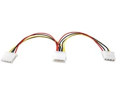 Efb Elektronik EFB HDD Stromversorgungskabel,5.25"auf 2x5.25",St-2x Bu,0.2