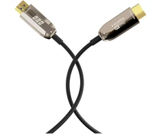 EFB Elektronik HDMI-21-00008 kabelis HDMI 30 m HDMI Typu A (Standard) Juodas, Nerūdijantis plienas