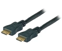 Efb Elektronik EFB HighSpeed HDMI Kabelis w.Eth. C-C St-St 5,0m juodas