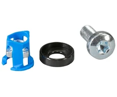 Efb Elektronik EFB Käfigmuttern-Set 50 x M6 Torx zur Frontmontage (50 x Kfigm., Schraube, Un