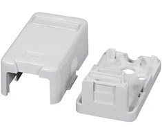 Efb Elektronik EFB Keystone Verteilerbox Aufputz, 1-Port, Staubschutz selbstschlieend