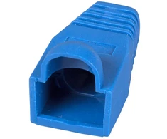 Efb Elektronik EFB Knickschutztlle RJ45 blau, mit Rastnasenschutz, VPE 100