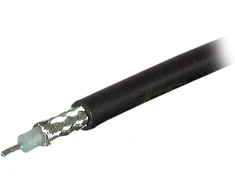 Efb Elektronik EFB Koaxialkabel RG58 C/U, 50 Ohm juodas, PVC, 100m Ring
