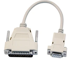 Efb Elektronik EFB Maus-Modem Adapterkabel, DSub 9 auf DSub 25, Bu.-St., 3,0m, beige