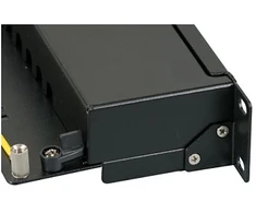 Efb Elektronik EFB Mini-Patchpanel STP 8xRJ45 Cat.6A, 10 1HE, RAL9005 juodas